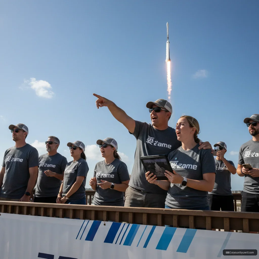 爱游戏 - 爱游戏聚焦：SpaceX成功发射54颗Starlink卫星， 配图1